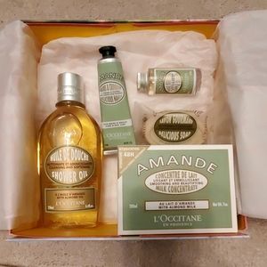 L'Occitane Almond bath gift-set